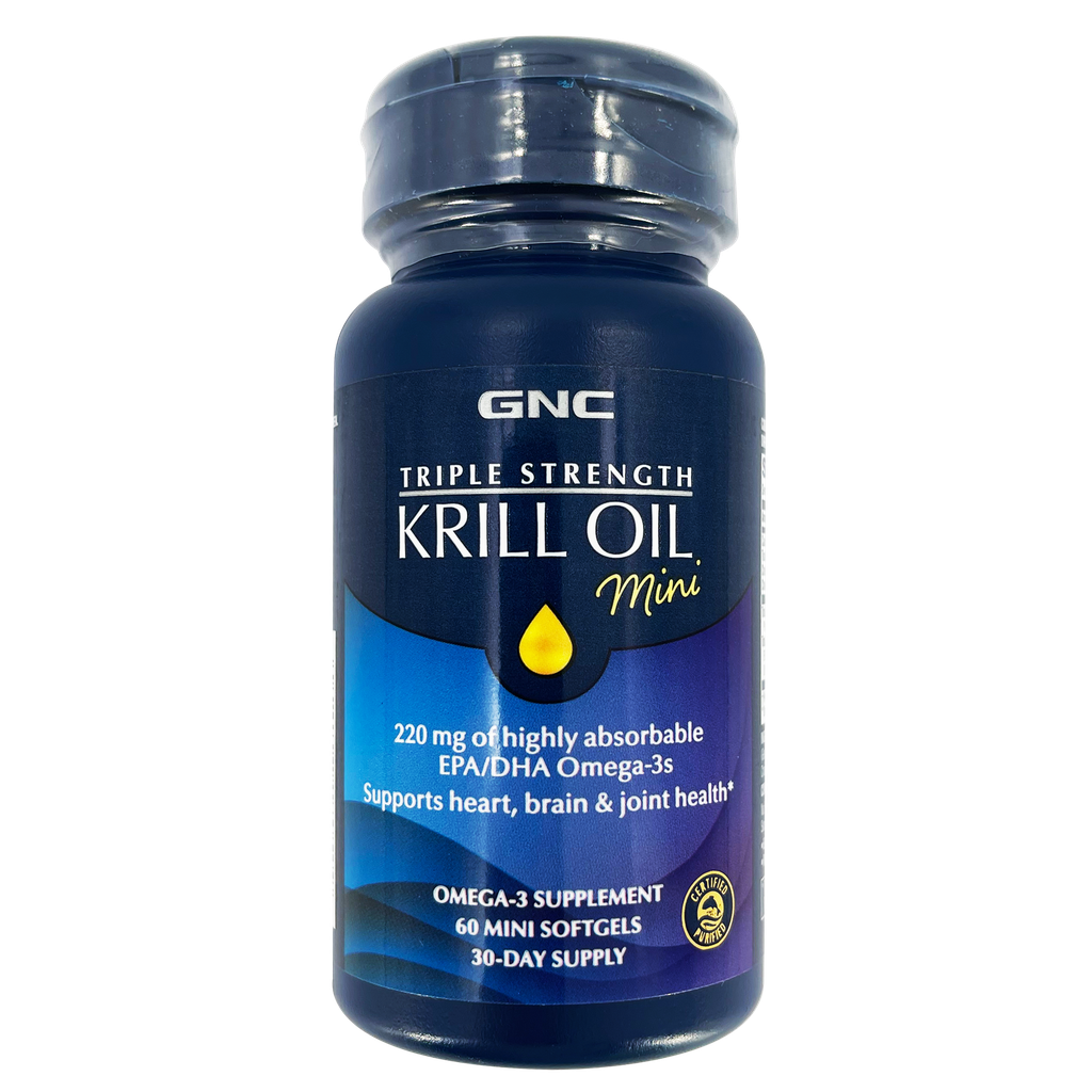 [048107170509] GNC Triple Strength Krill Oil Mini 60s