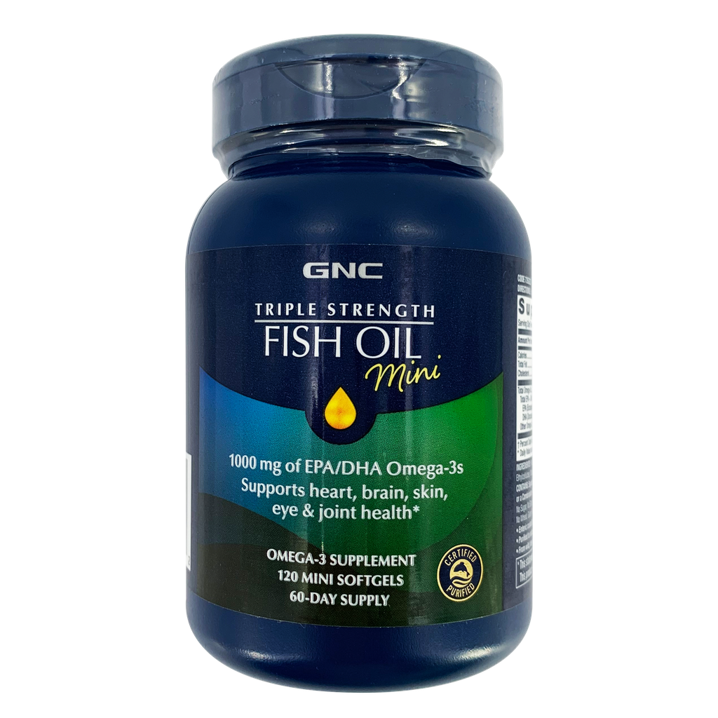 [048107170592] GNC Triple Strength Fish Oil Mini 120s