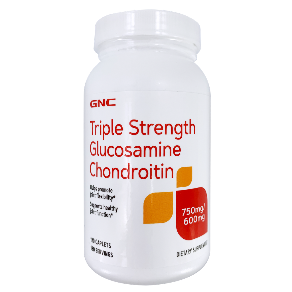 [048107211448] GNC Triple Strength Glucosamine Chondroitin 120s