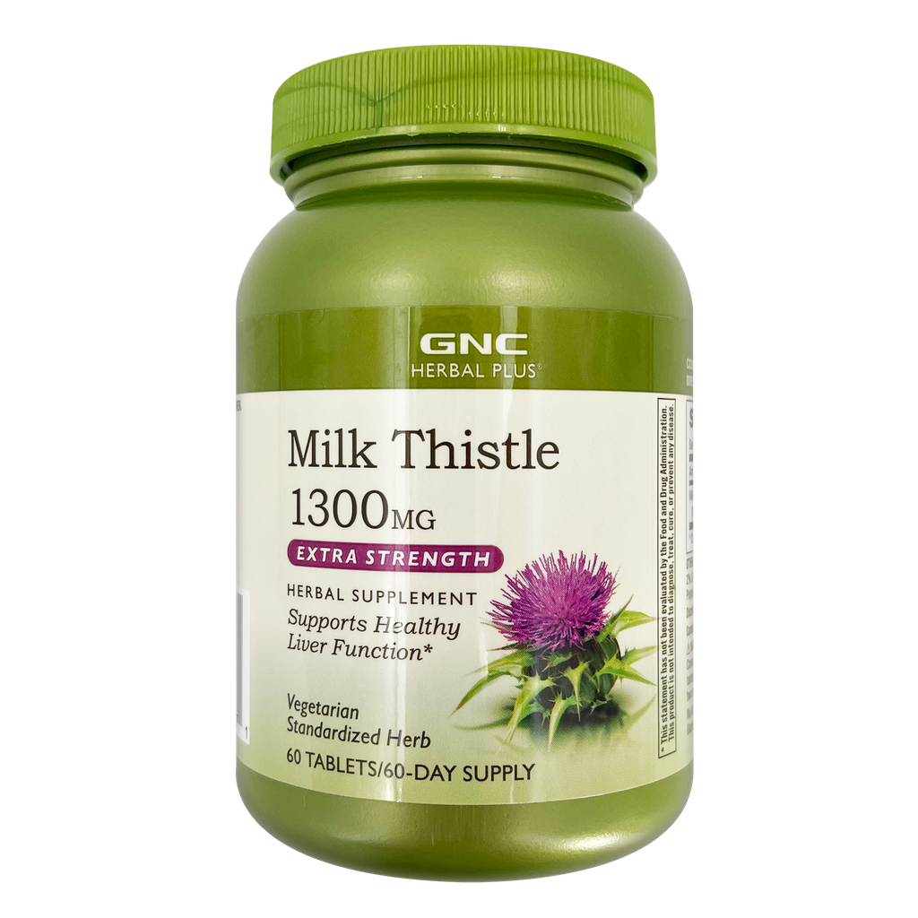 [048107134471] GNC Herbal Plus® Milk Thistle 1300 MG 60s