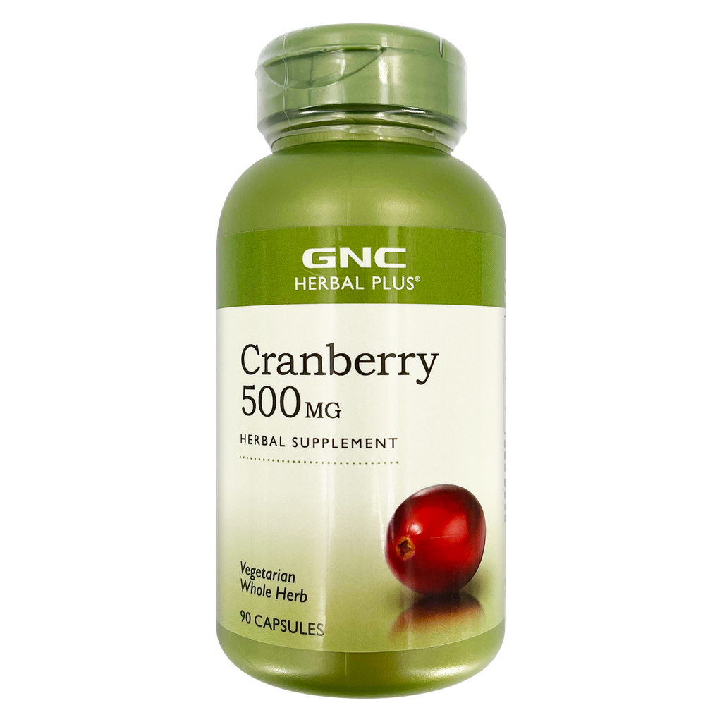 [048107147525] GNC Herbal Plus® Cranberry Fruit 500MG 90s