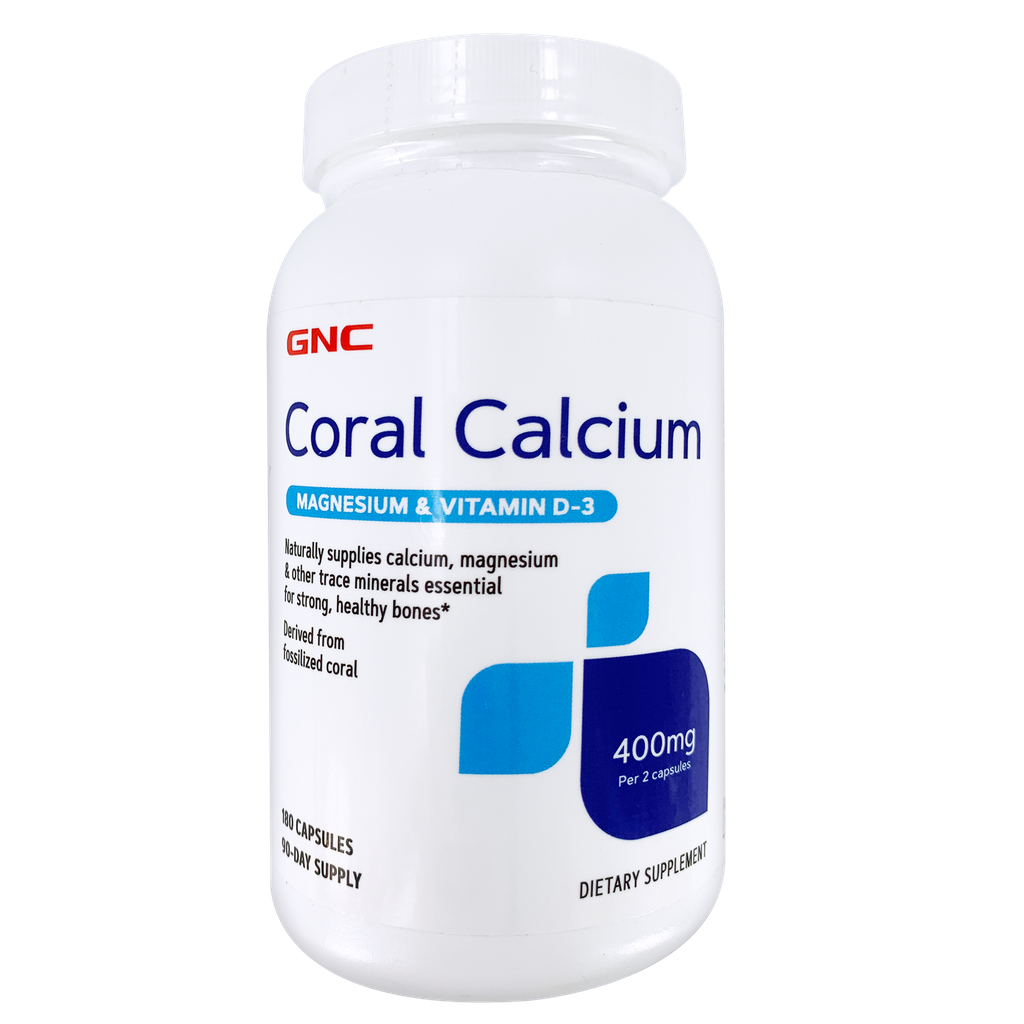 [048107177768] GNC Coral Calcium 180s