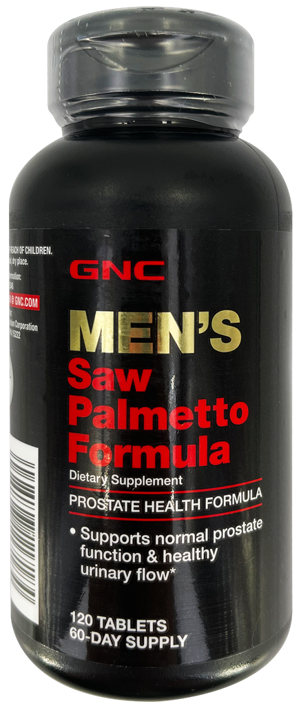 [048107117184] GNC Men's Saw Palmetto Formula 120s