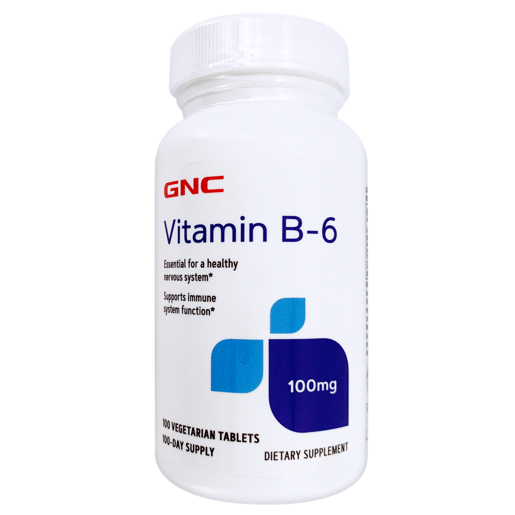 GNC Vitamin B-6 100 mg
100s