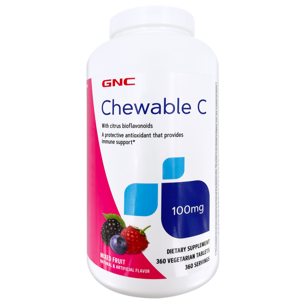 [048107205812] GNC Chewable C 100 MG - Chewable Mixed Fruit 360s