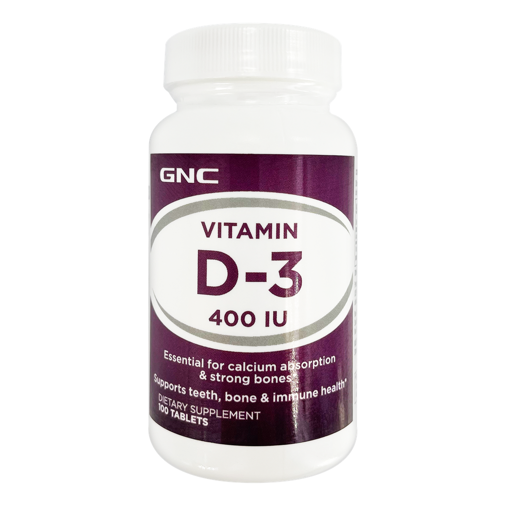 [048107123529] Vitamin D-3 400 IU 100s