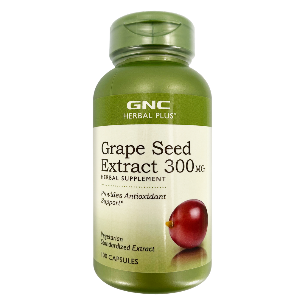 [048107127244] GNC Herbal Plus® Grape Seed Extract 300MG 100s