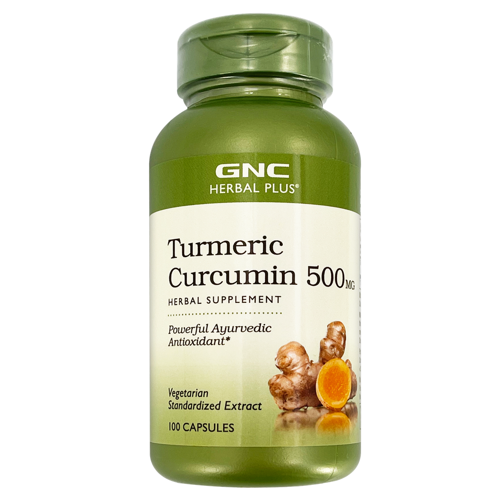 [048107128319] GNC Herbal Plus® Turmeric Curcumin 500MG 100s