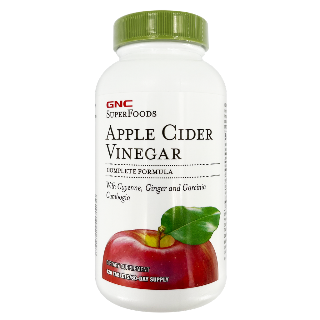 [048107118297] GNC SuperFoods Apple Cider Vinegar 120s