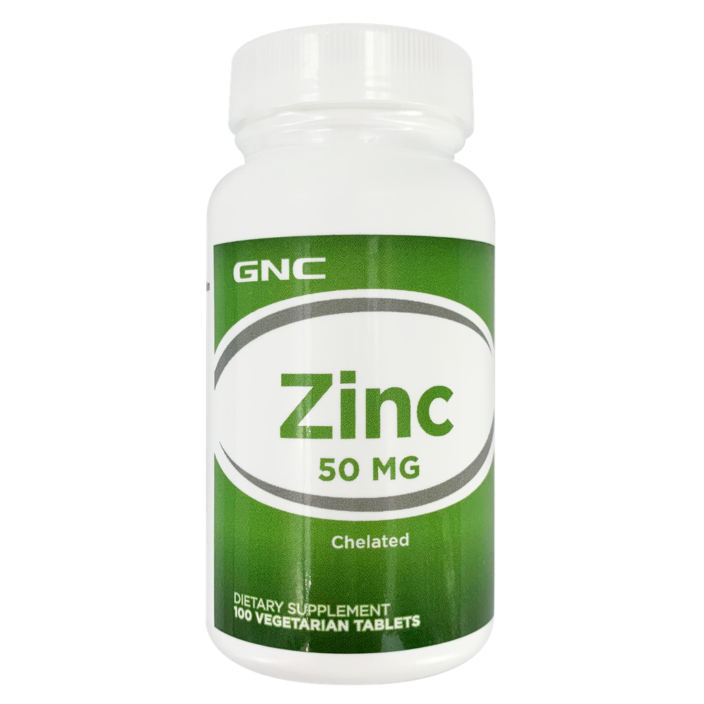[048107121891] GNC Zinc 50mg 100s