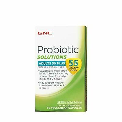 [048107170448] GNC Probiotic Solutions Adults 50 Plus - 55 Billion CFUs 30s
