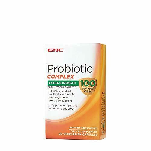 [048107173760] GNC Probiotic Complex Extra Strength 100 Billion CFUs 20s
