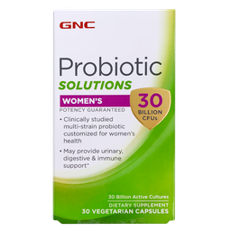[048107173814] GNC Probiotic Solutions Women's - 30 Billion CFUs 30s