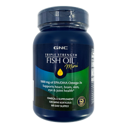 [048107170592] GNC Triple Strength Fish Oil Mini 120s