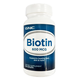 [048107121570] GNC Biotin 600 mcg 120s