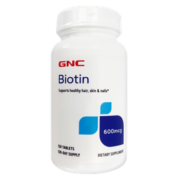 [048107177577] GNC Biotin Tablets 600 mcg 120s
