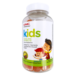 [048107217495] GNC milestones® Kids Gummy DHA For Kids 2-12 120s
