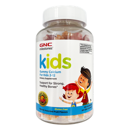 [048107118372] GNC milestones® Kids Gummy Calcium 120s