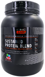 [048107184810] GNC AMP Sustained Protein Blend 32.1s