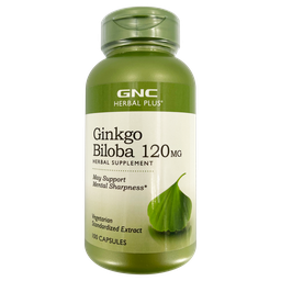 [048107128364] GNC Herbal Plus® Ginkgo Biloba 120MG 100s