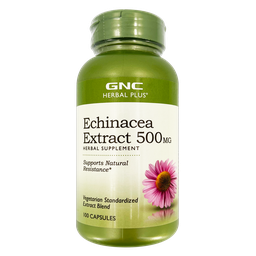 [048107127459] GNC Herbal Plus® Echinacea Extract 500 MG 100s