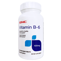 [048107205843] GNC Vitamin B-6 100 mg
100s